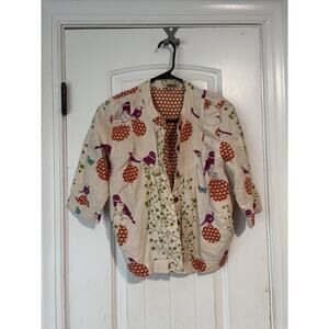 Theme Button Down Jacket Size Small